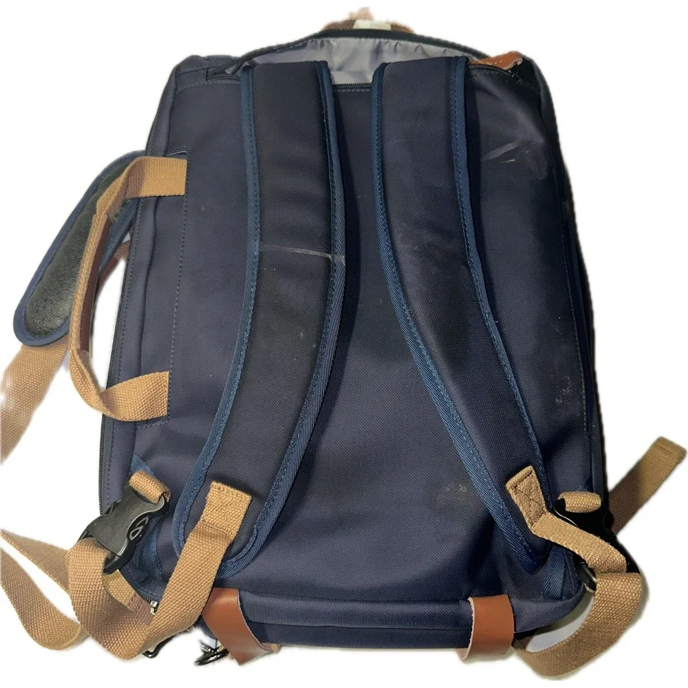 COOLBELL‎ Blue Convertible Messenger / Backpack 17
